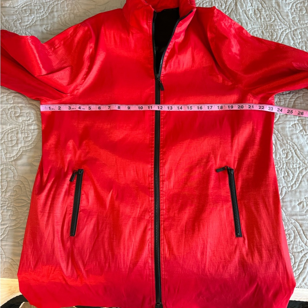 Mycra Pac Vibrant Red Raincoat with Hood size Large - Picture 13 of 15